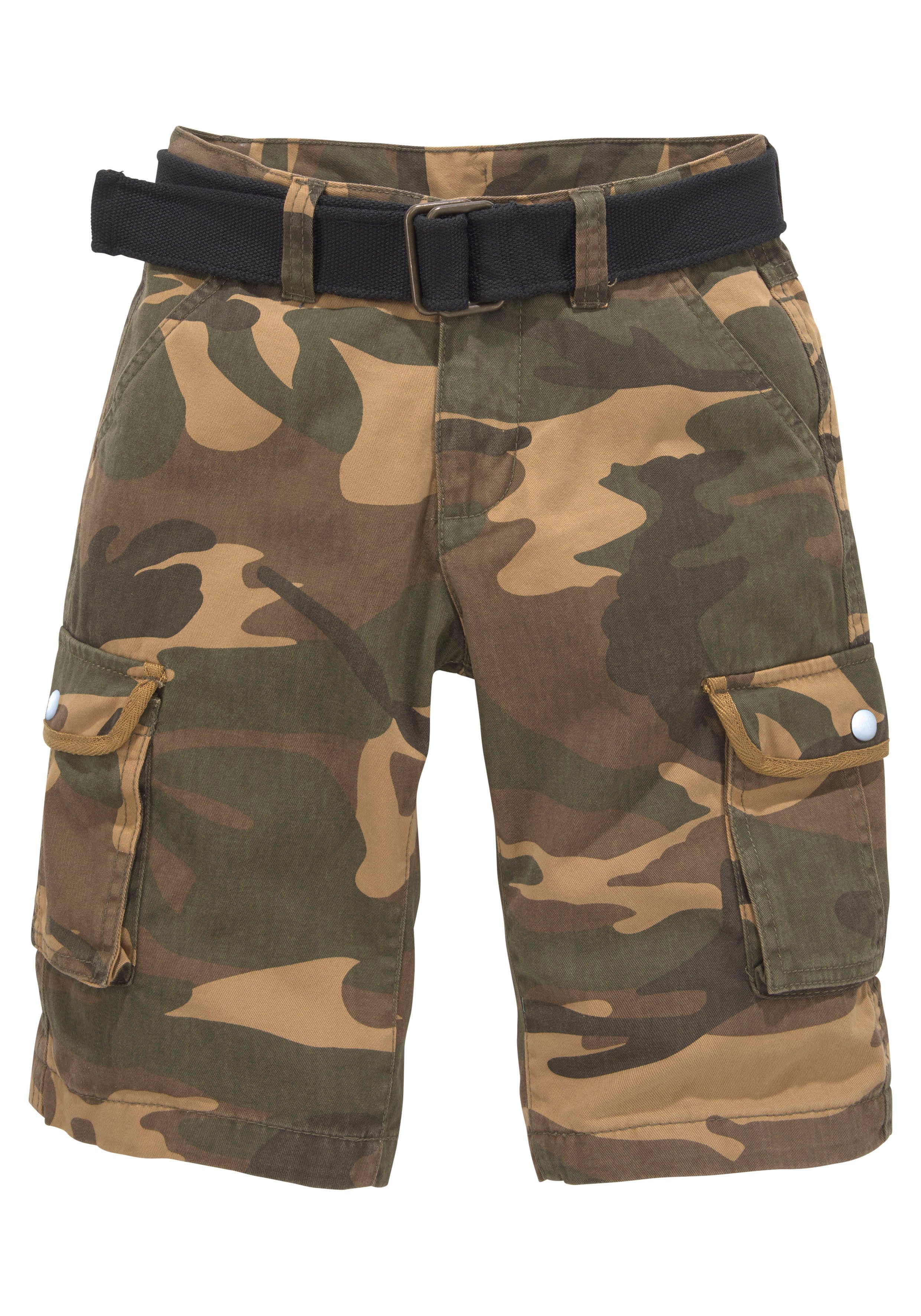 KIDSWORLD Bermudas (Set, 2-tlg) mit Textilgürtel