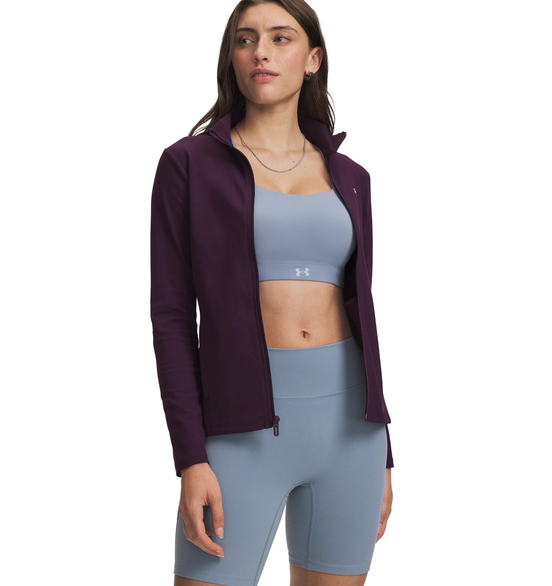 Under Armour® Trainingsjacke MOTION FZ für Fitness und Sportmode, mit klarer Linienführung