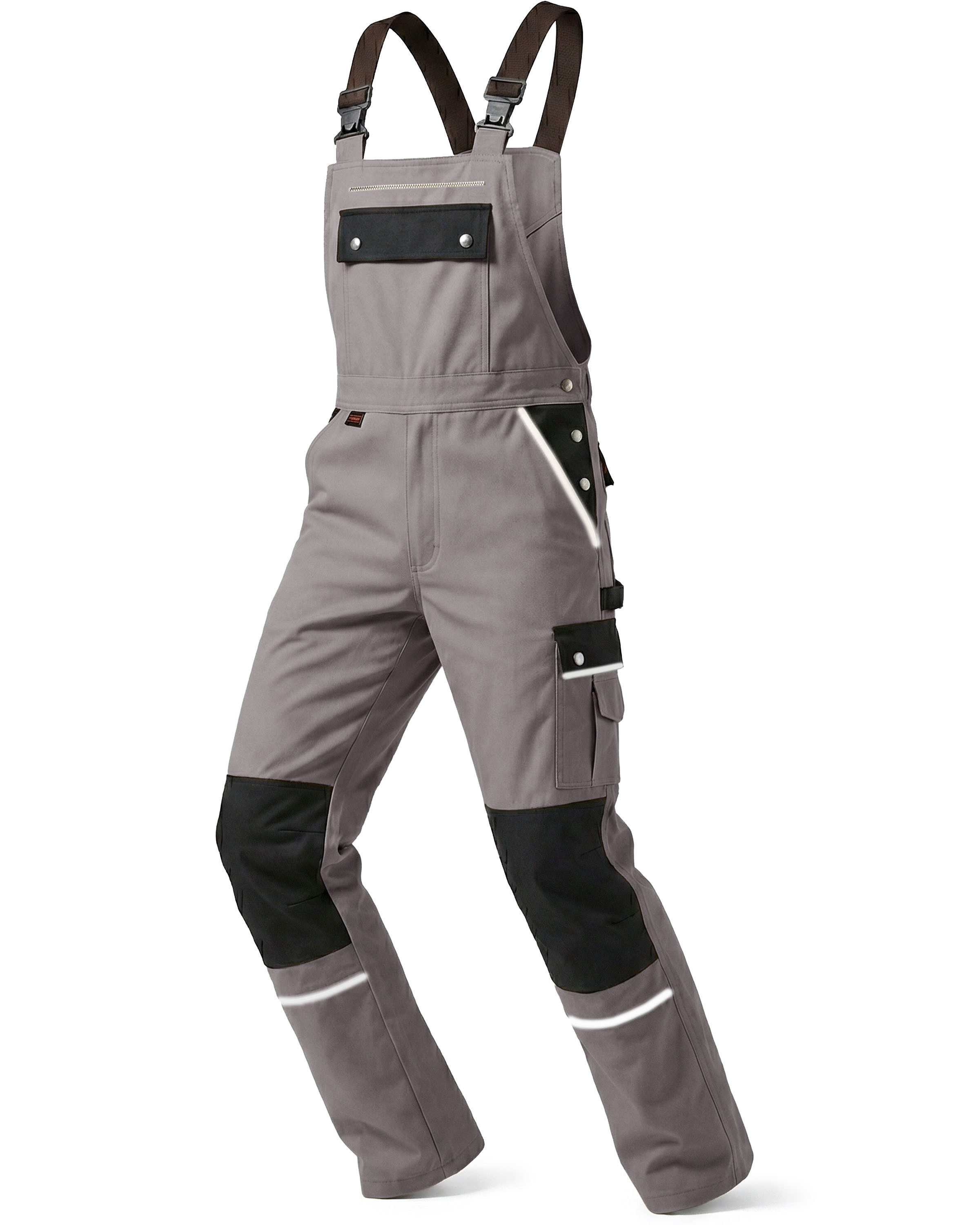 TMG International Arbeitslatzhose Latzhose Arbeitshose Cargohose Overall Blaumann
