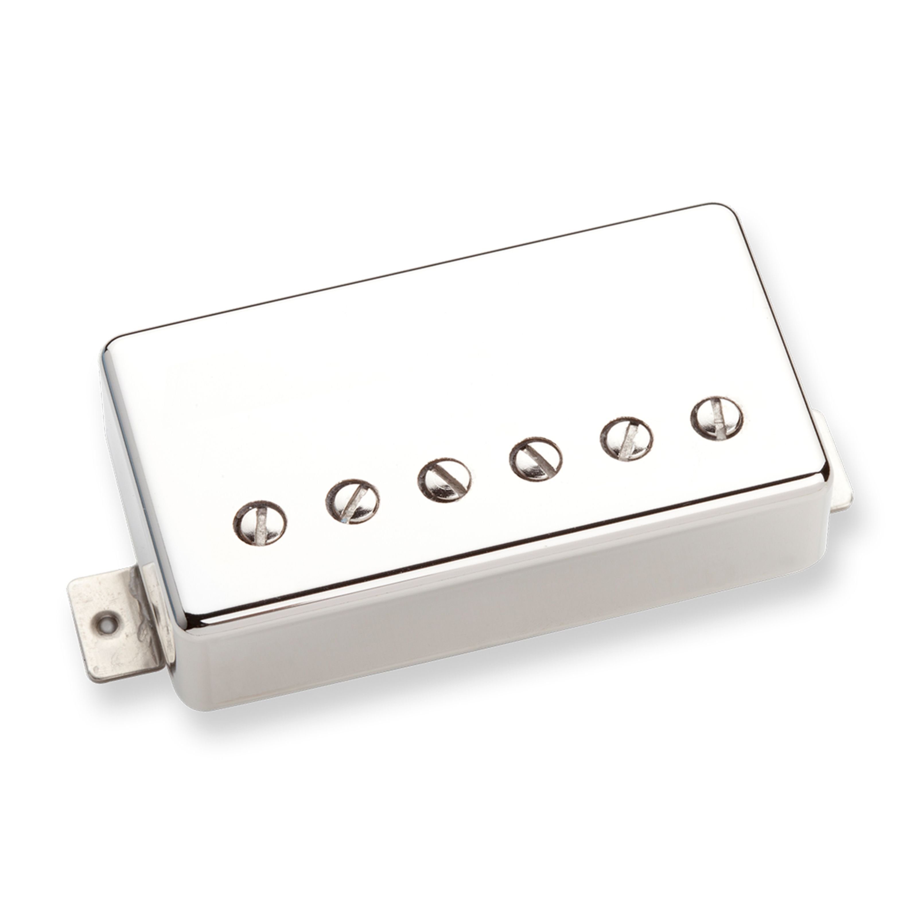 Seymour Duncan Tonabnehmer, (SH-4 JB Model Nickel Cover, E-Gitarre Tonabnehmer, Humbucker), SH-4 JB Model Nickel Cover - Humbucker Tonabnehmer für Gitarren