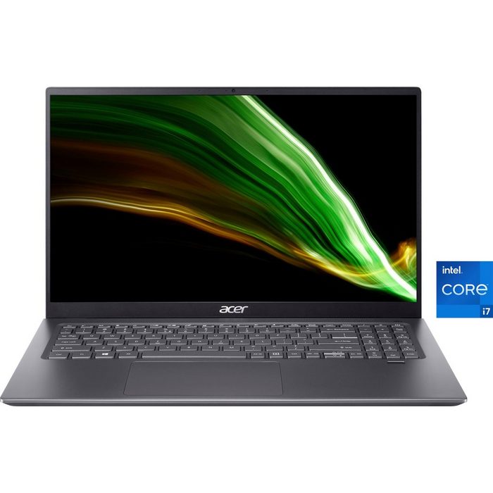 Acer SF316-51-72YJ Notebook (40 89 cm/16 1 Zoll Intel Core i7 11370H Iris Xe Graphics 1000 GB SSD)