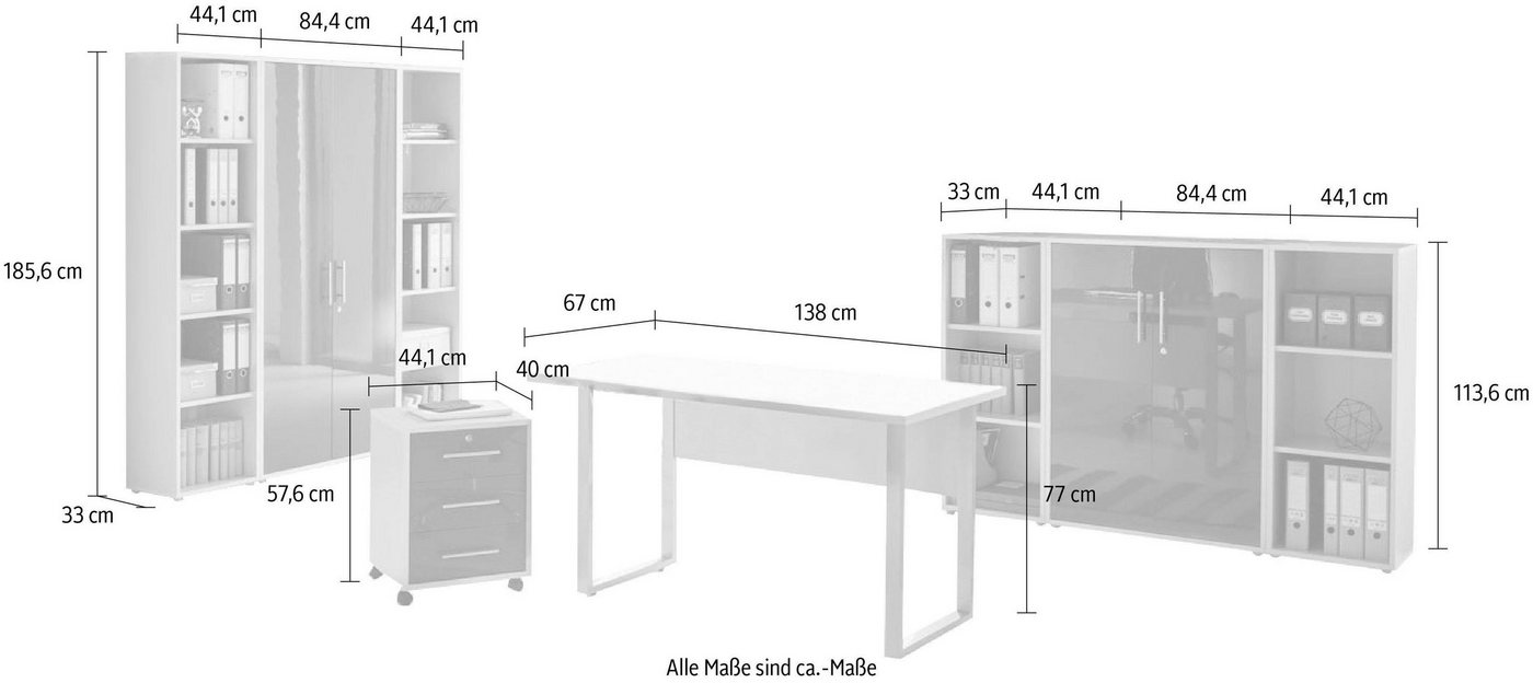 BMG Büro-Set »Tabor Mini Kombi 5«-kaufen