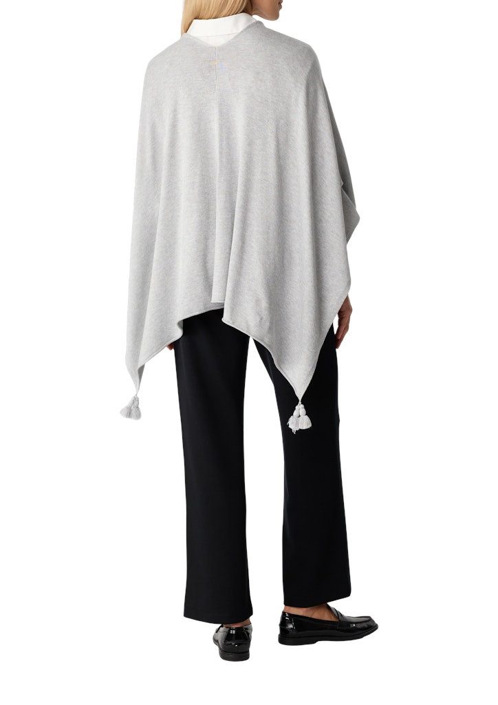 comma Strickcape Comma / Da.Strickjacke, Poncho / Indoor-Poncho