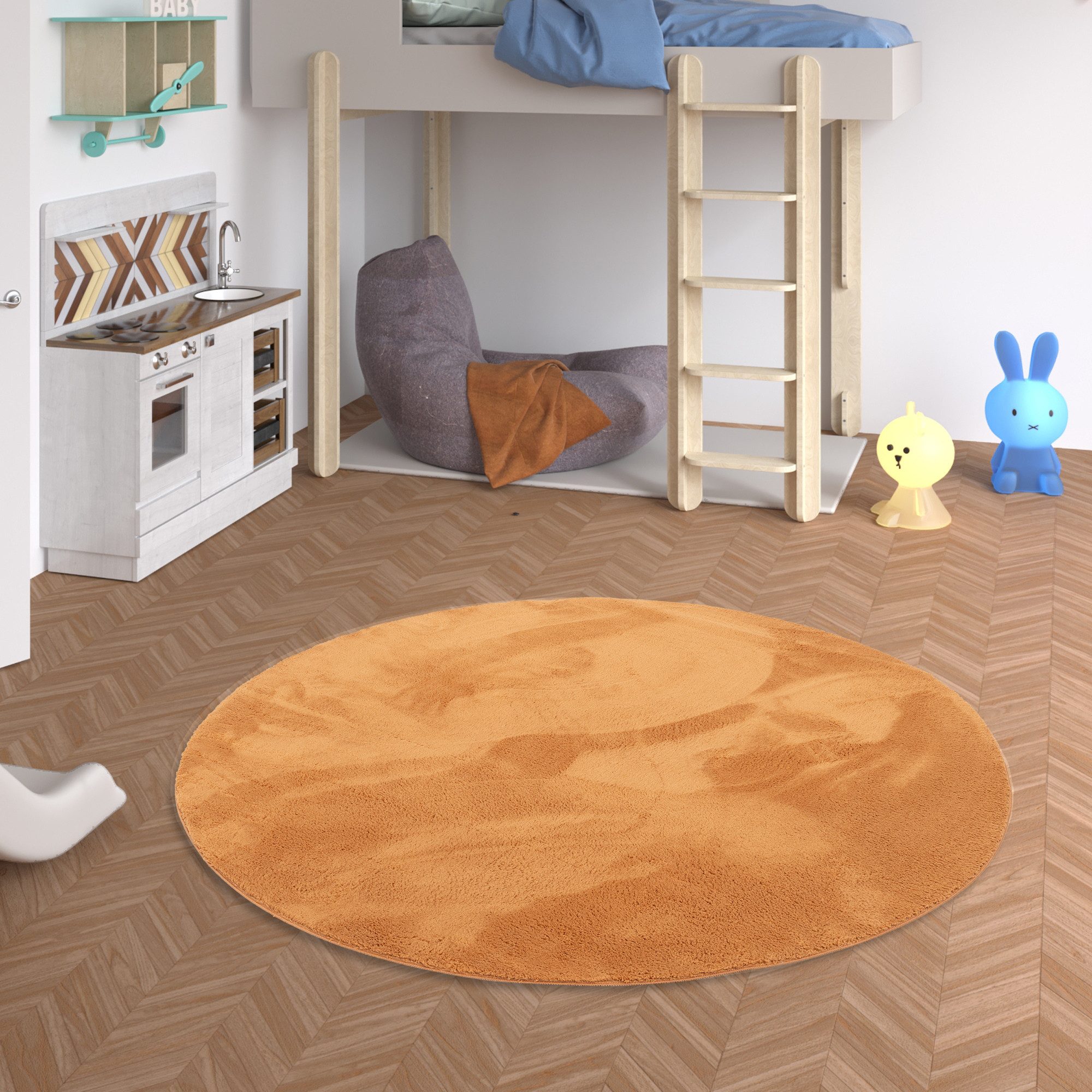 Pergamon Kinderteppich Kinder Super Soft Fellteppich günstig online kaufen