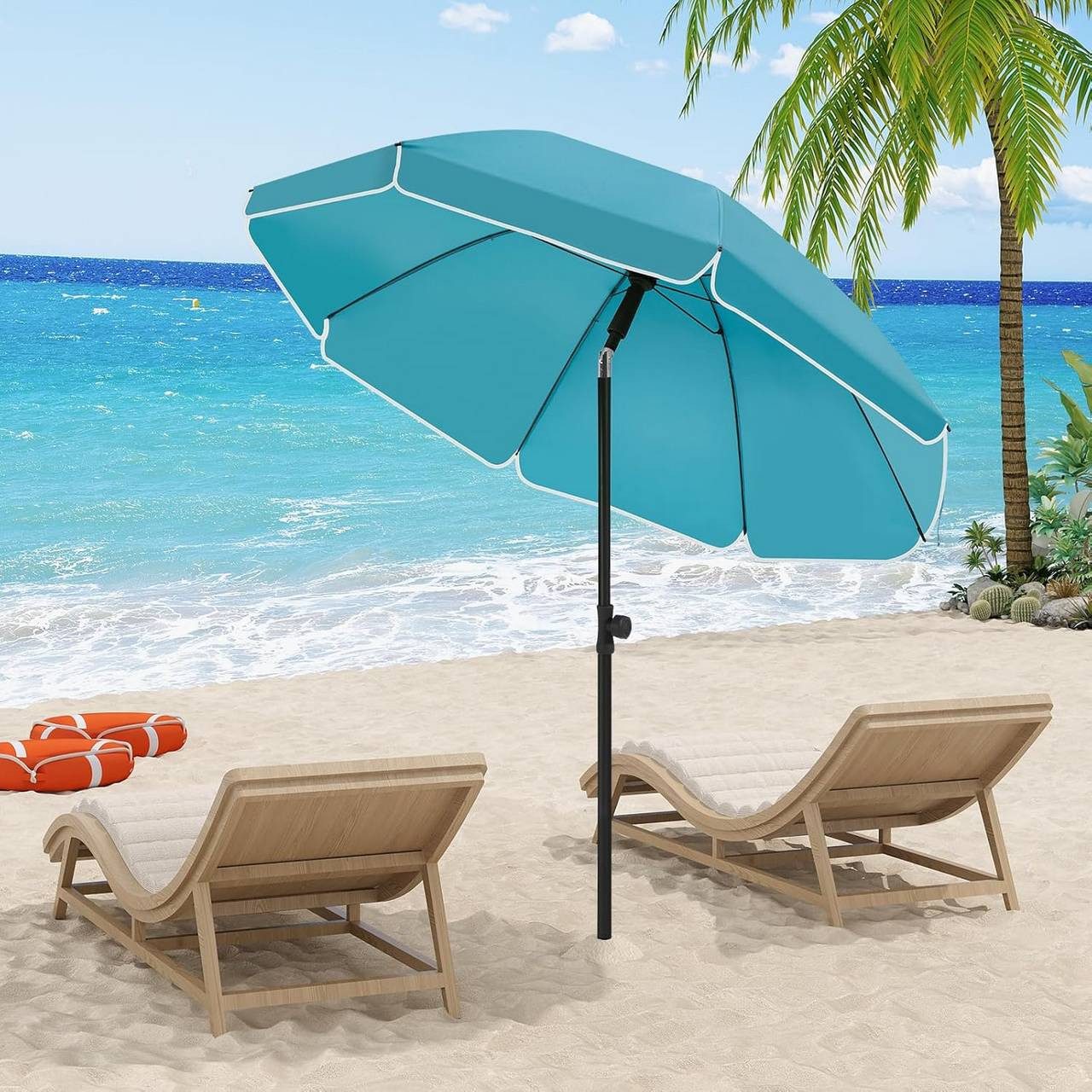 Woltu Esszimmerstuhl, Strandschirm UV-beständig, höhenverstellbar, 45° günstig online kaufen