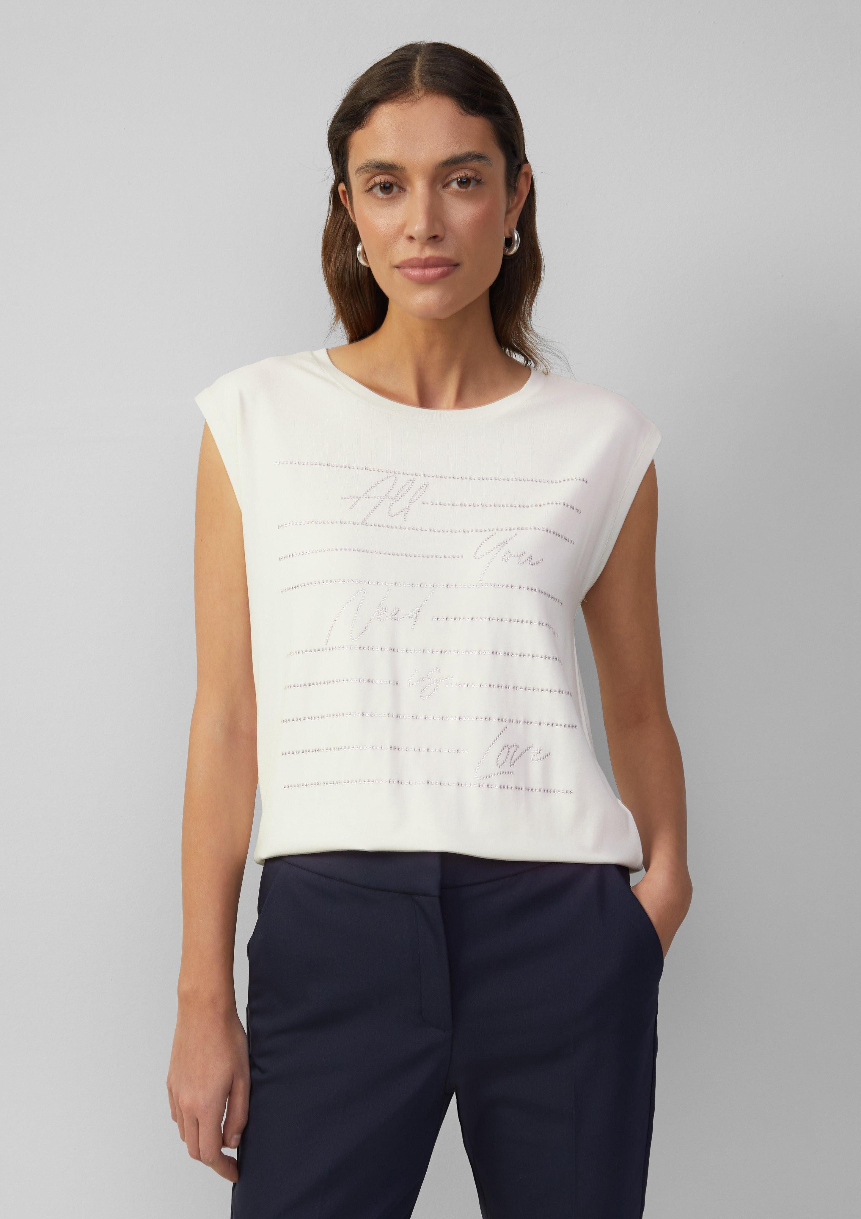 s.Oliver BLACK LABEL Shirttop T-Shirt im günstig online kaufen