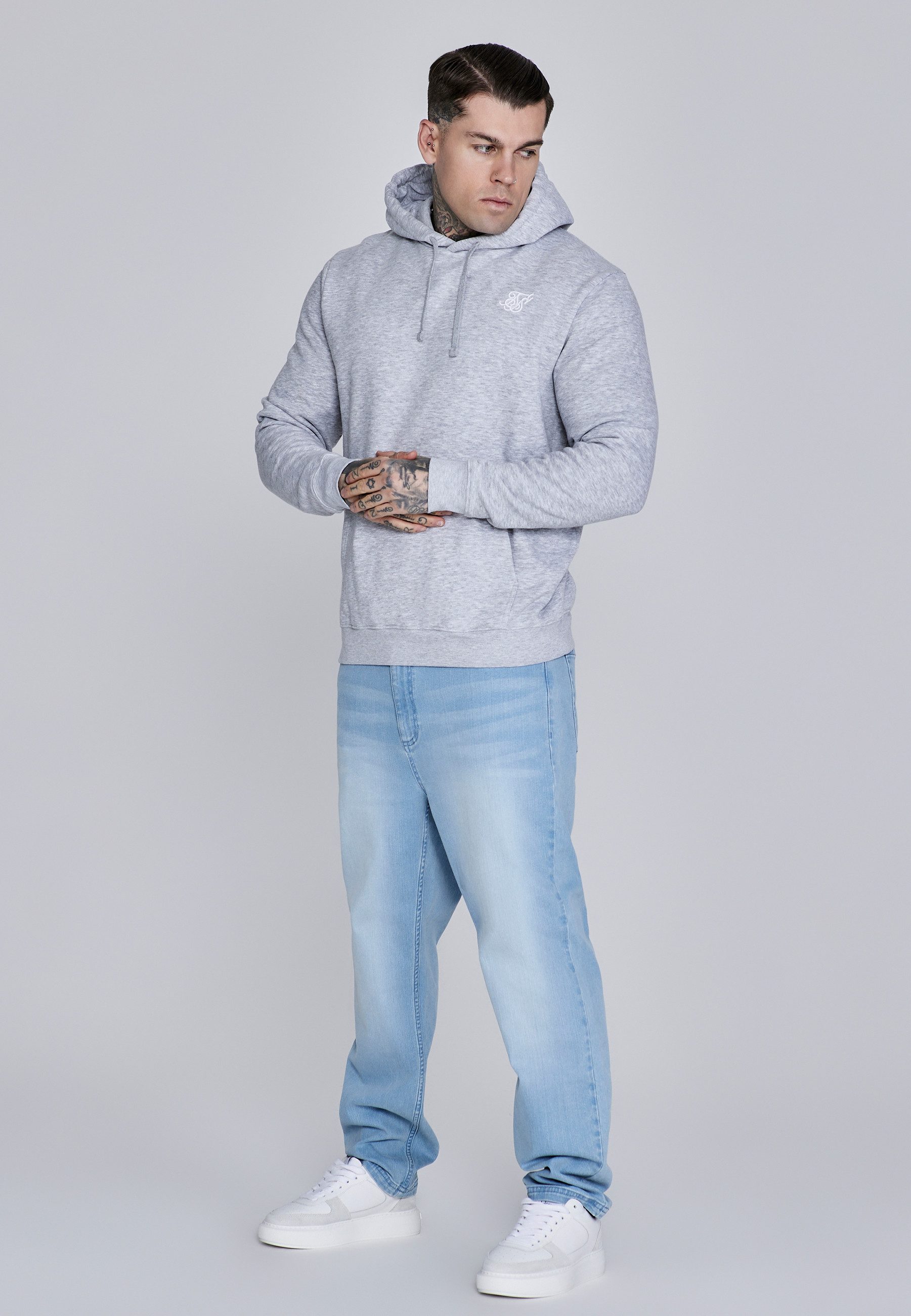 Siksilk Hoodie SikSilk Herren Essentials Hoodie