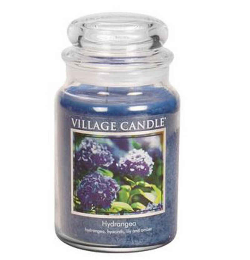 Annimuck Duftkerze Mosaik Village Candle Hydrangea Hortensie Lilie Amber Hyazinthe