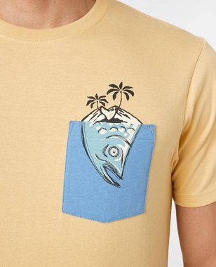Rip Curl Print-Shirt Inda Pocket T-Shirt