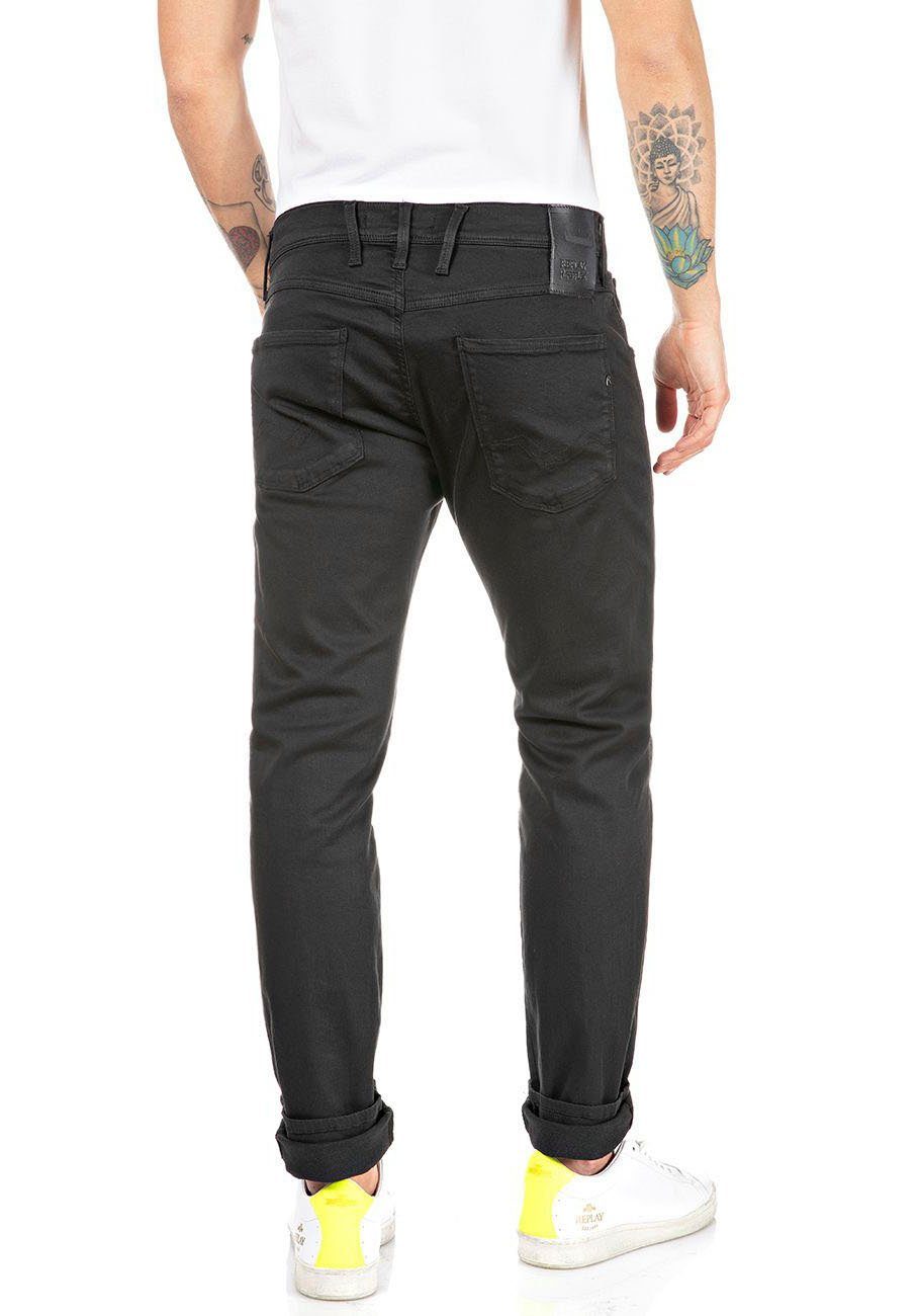 Replay deep black Anbass Slim-fit-Jeans