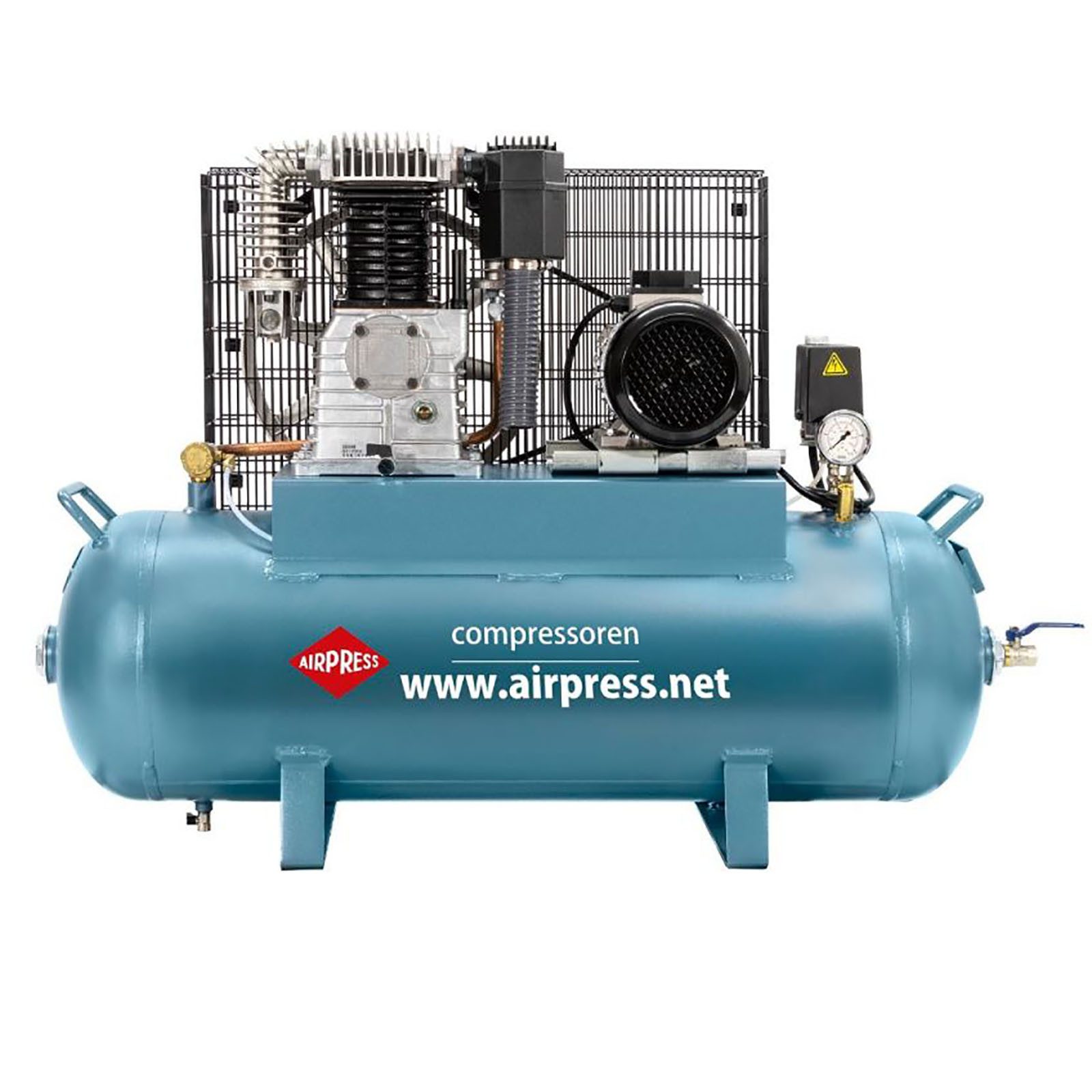 Airpress Kompressor Kompressor 7,5 PS 500 Liter 15 bar Typ K500-1000S 36516-N, max. 14 bar, 500 l, 1 Stück
