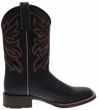 Ariat BUCKLEY Schwarz Cowboystiefel Damen Westernreitstiefel