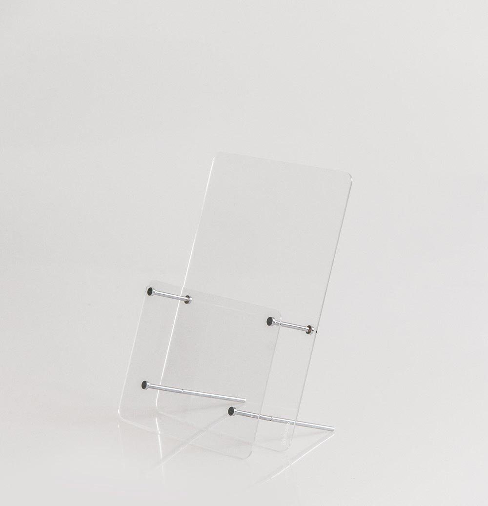 Acrylglas »Tokio« Tisch-Prospekthalter Indisplay® A5 Zeitungsständer DIN