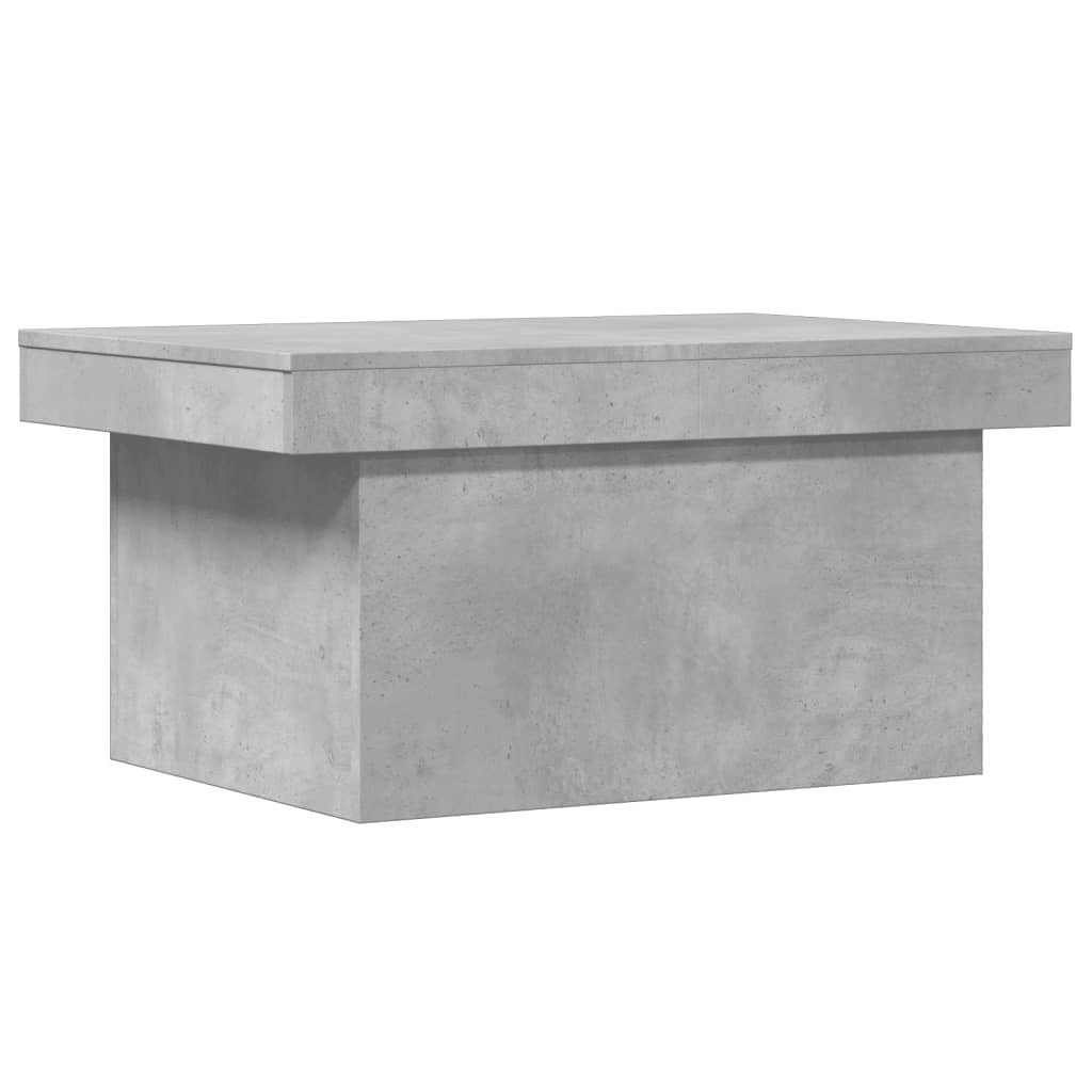 vidaXL Couchtisch Couchtisch Betongrau 80x55x40 cm günstig online kaufen