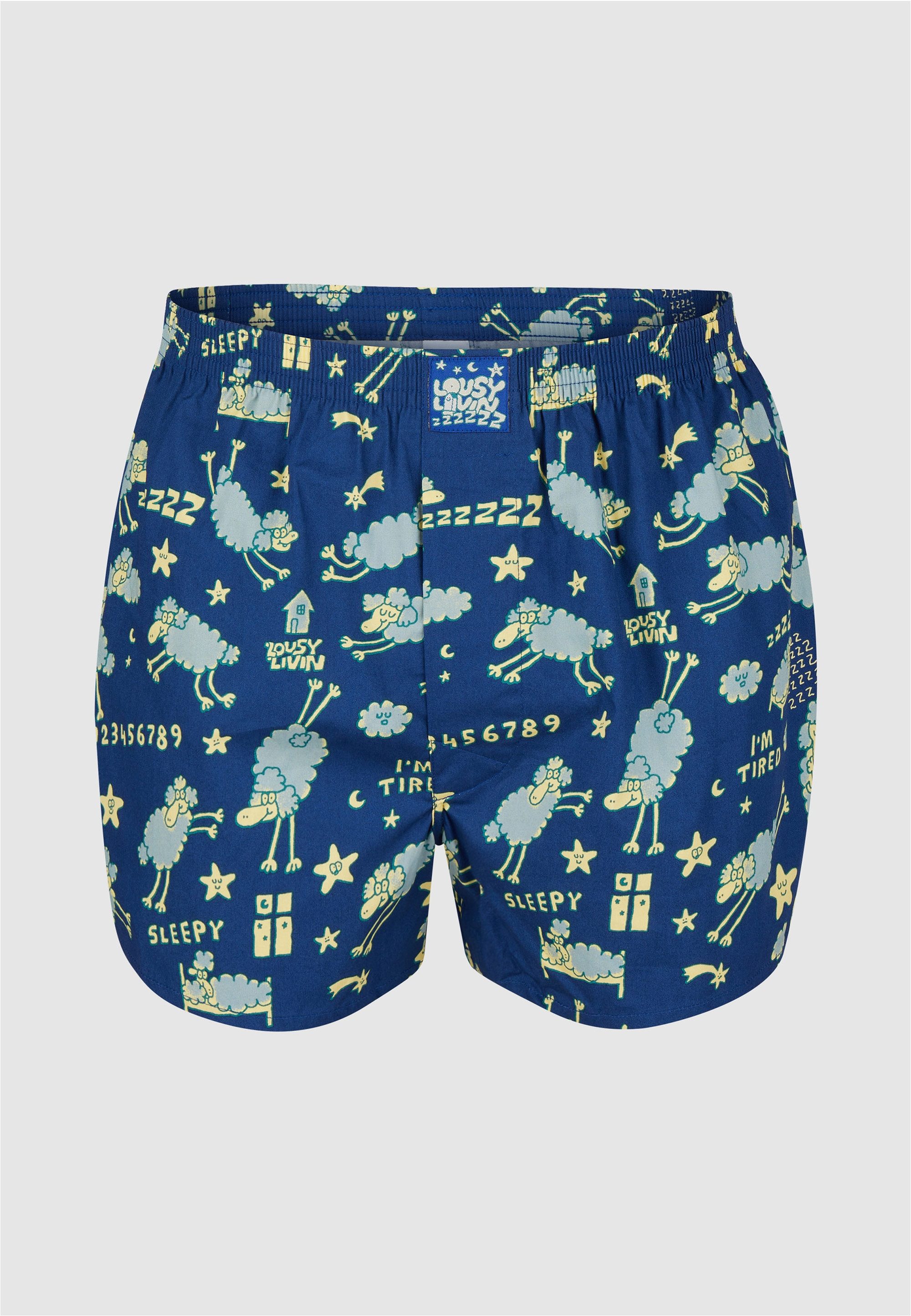 Lousy Livin Boxershorts 2Pack Boxershorts Sheep & Yoga mit lockerem Schnitt