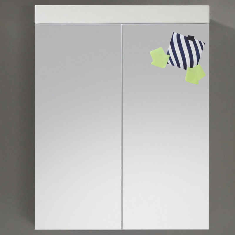 trendteam Spiegelschrank »Amanda« Breite 60 cm, wahlweise mit LED-Beleuchtung, Badezimmerschrank mit 2 Spiegeltüren