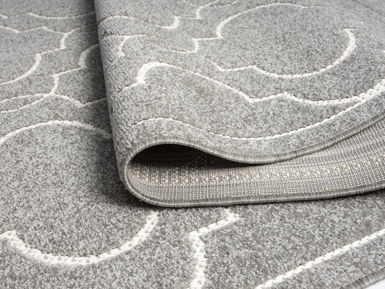Teppich Teppich Santo Plus Outdoor carpet, the wetterfest, Rechteck Grau Teppich