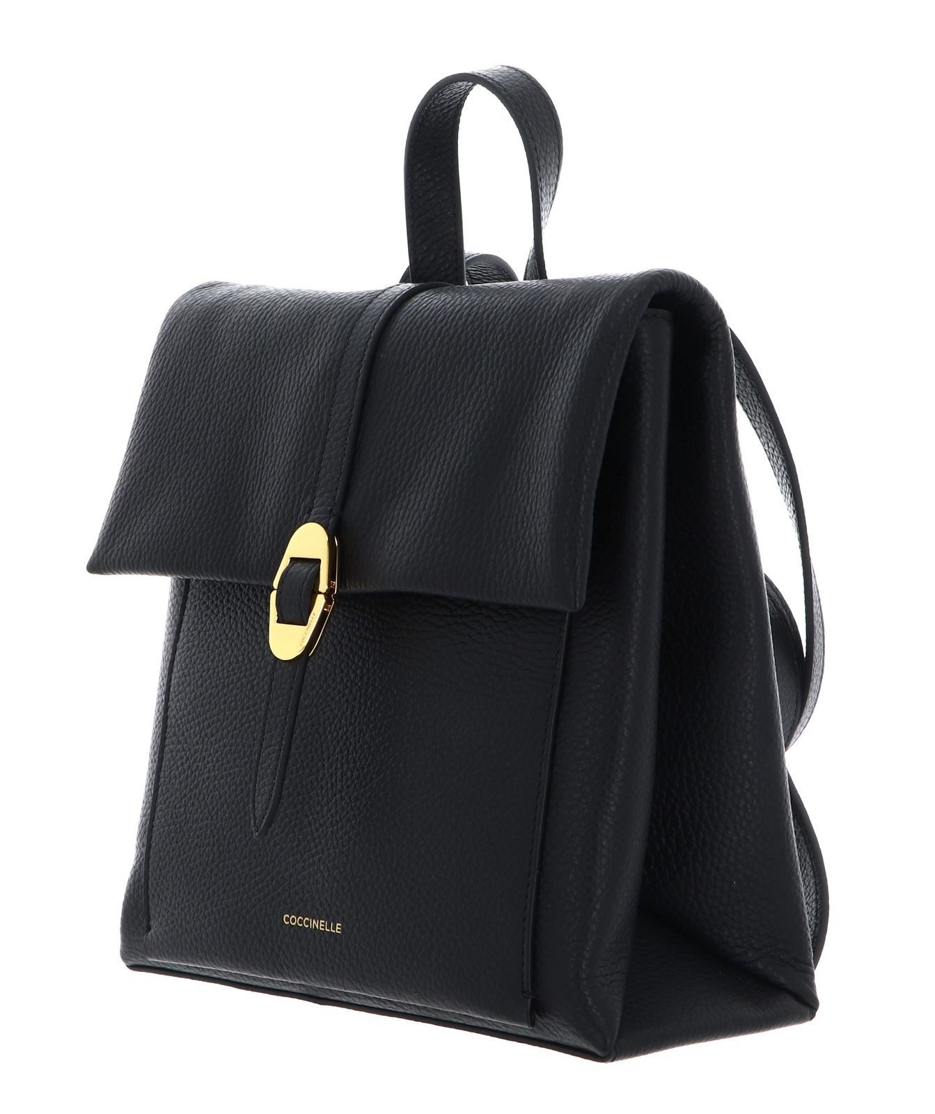 COCCINELLE Rucksack Backpack Grained Leather, aus echtem Rindsleder