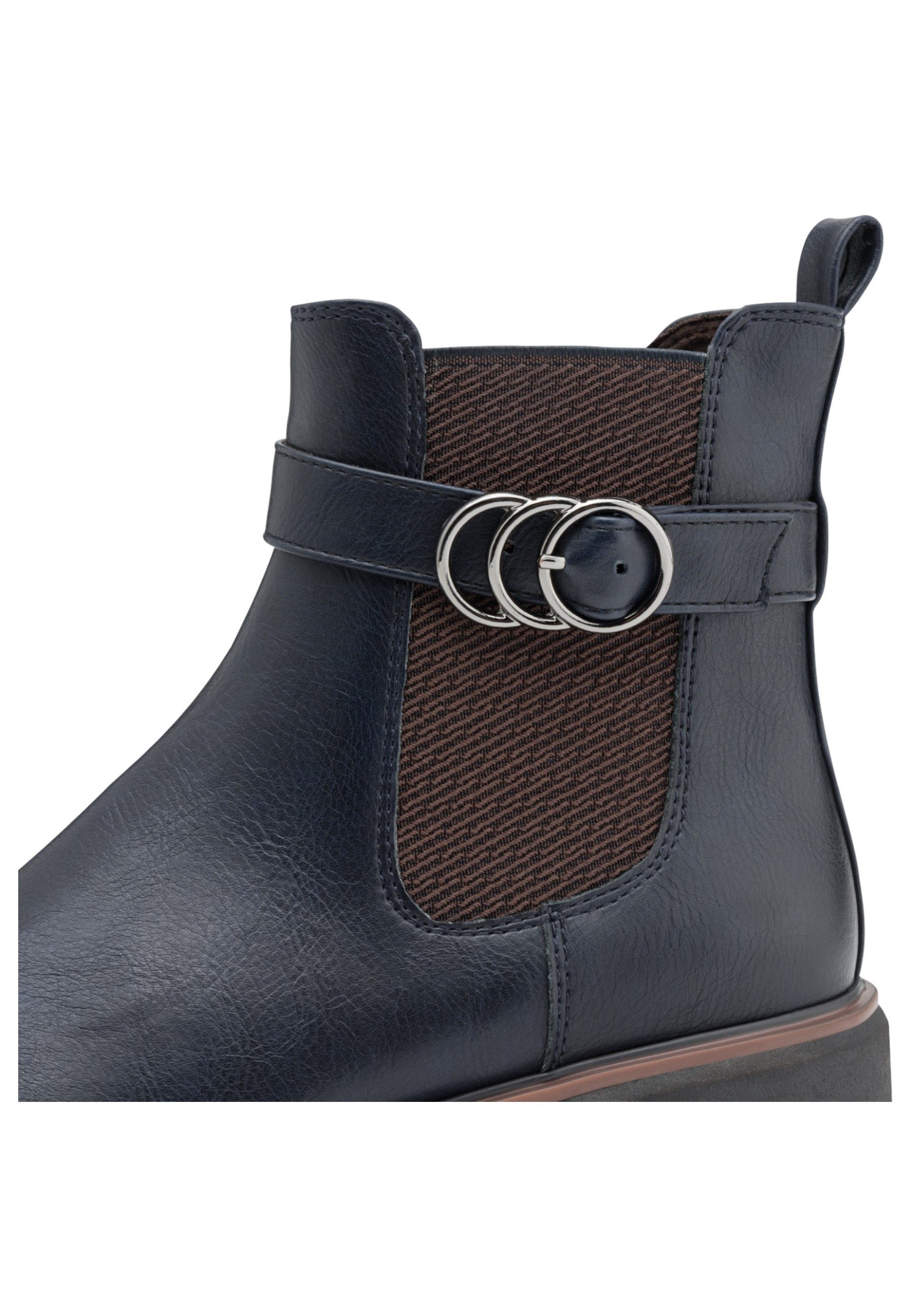 MARCO TOZZI 2-25420-45 805 Navy Stiefelette