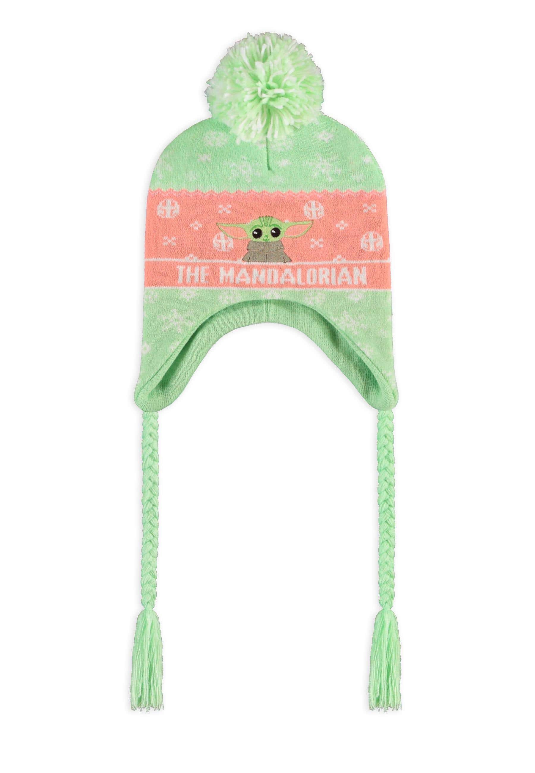 Star Wars Beanie Grogu Sherpa Beanie The Mandalorian Strickmütze Wintermütze