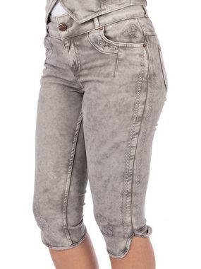 Hangowear Trachtenhose Jeans Kniebund HENDRINA grau