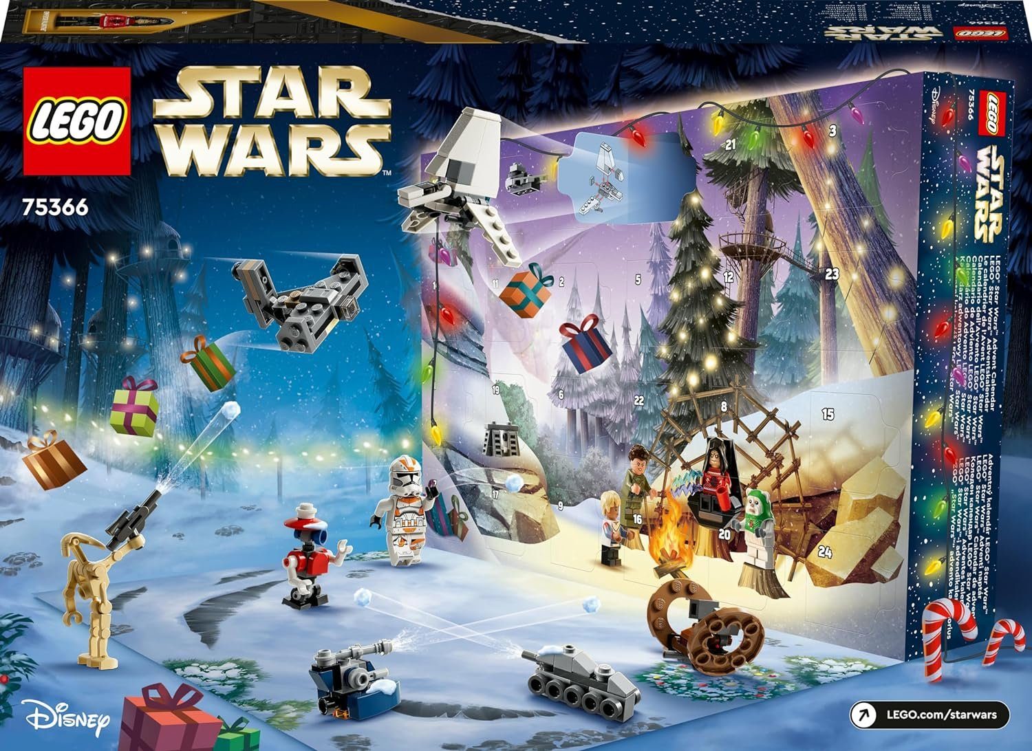 LEGO® Star Wars Adventskalender 2023 (75366) Spielbausteine, (320 St) günstig online kaufen
