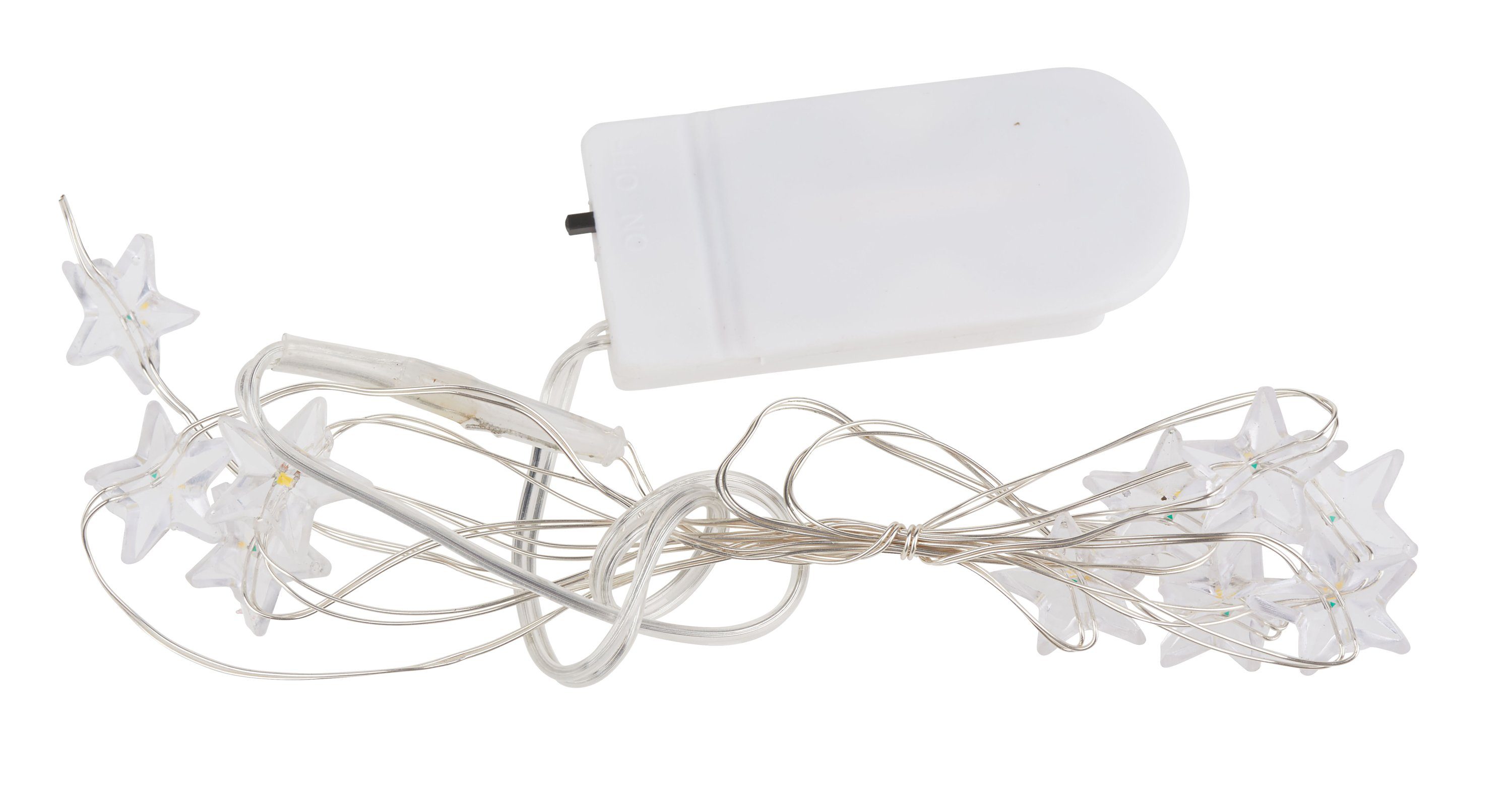 10 Mini-LED-Lichterketten VBS Großhandelspackung 20 LEDs mit Knopfzellen