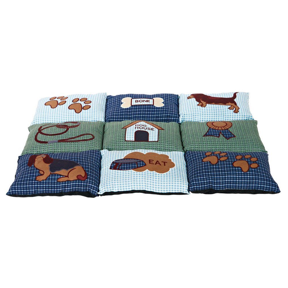 TRIXIE Tierdecke Decke Patchwork blau/grün günstig online kaufen