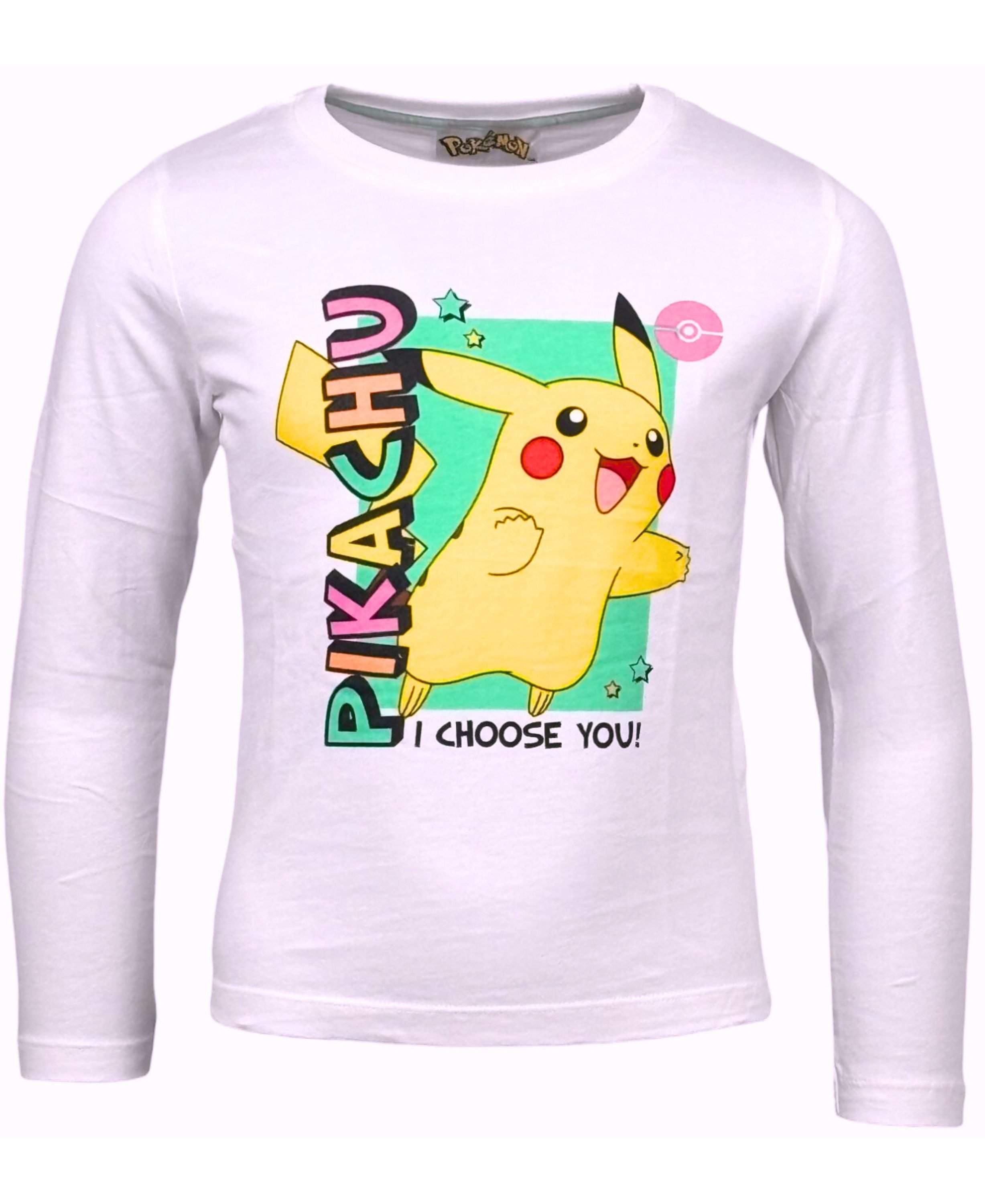 Langarmshirt Pikachu