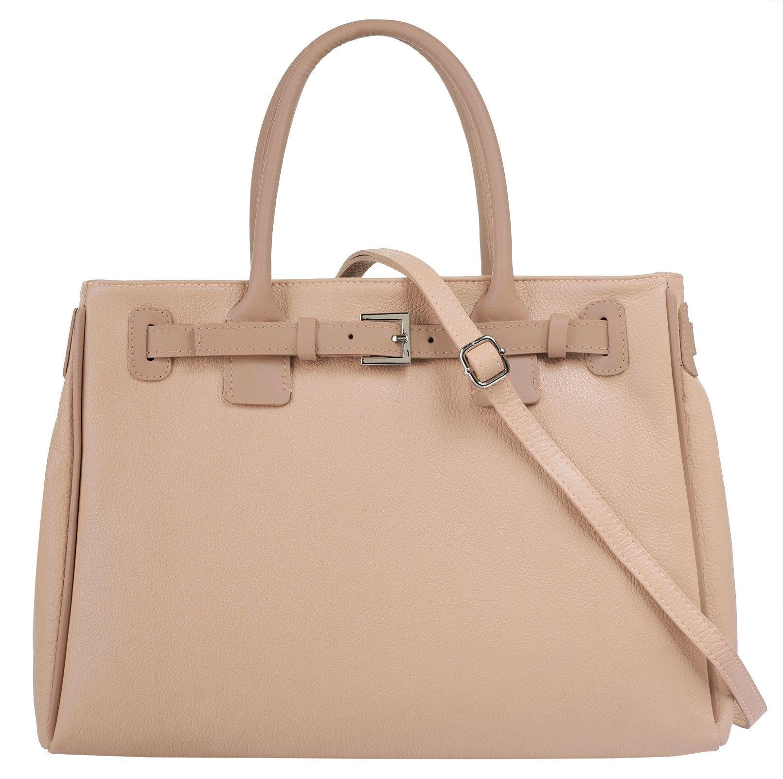 Cluty Henkeltasche, echt Leder, Made in Italy günstig online kaufen