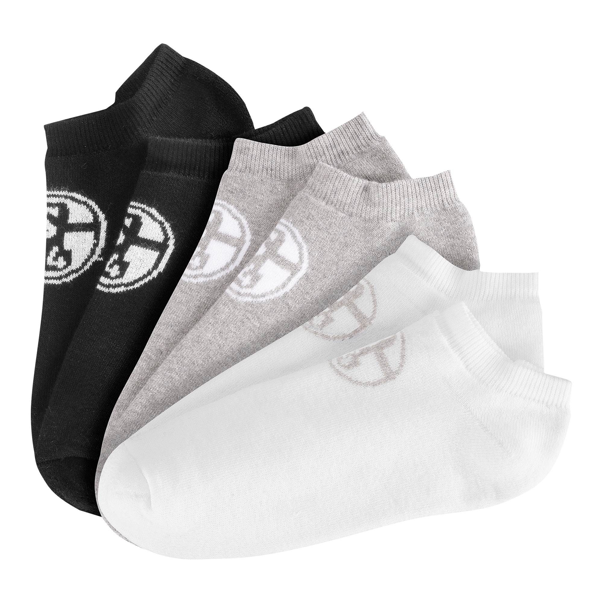 FC Schalke 04 Sneakersocken Sneakersocke 3er Pack Logo