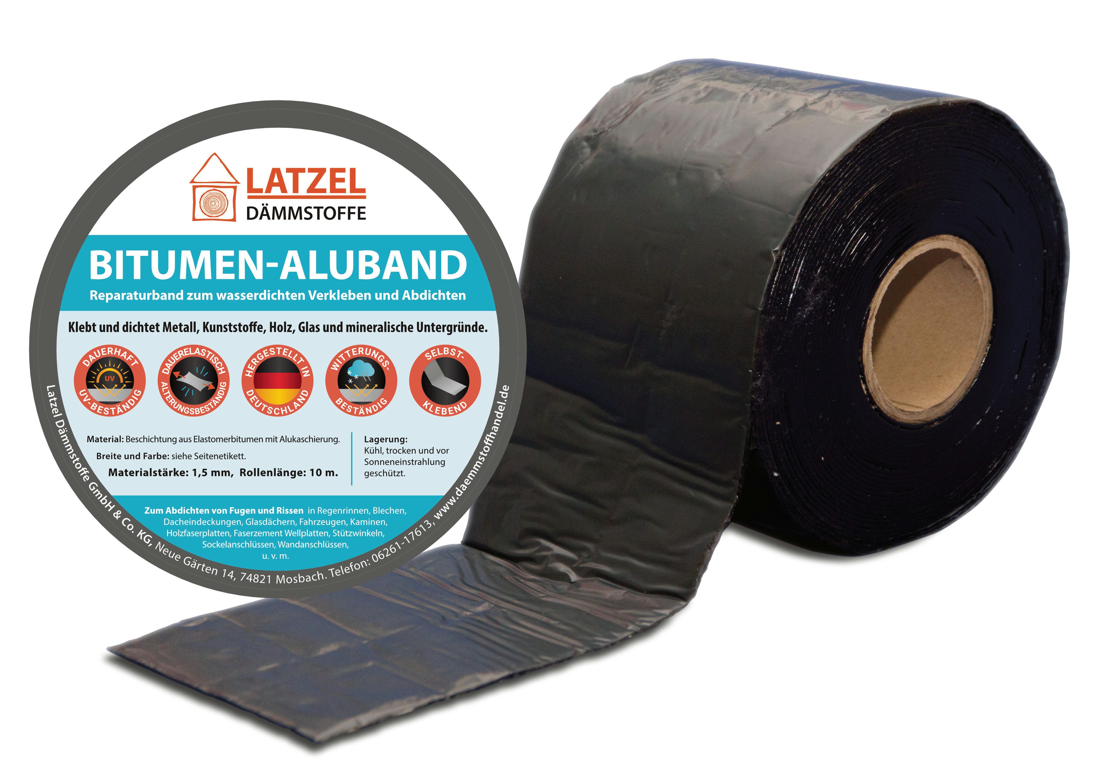 Latzel Dämmstoffe Dichtband Bitumen Aluband Dichtband 50mm - Verschiedene F günstig online kaufen