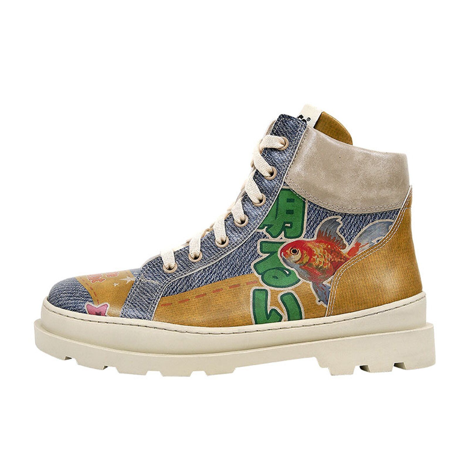 DOGO Adriana Dare Bright Damen Stiefeletten Winterboots Handgefertigt