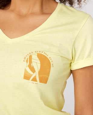 Rip Curl T-Shirt Re-Entry V-Ausschnitt Kurzärmliges T-Shirt