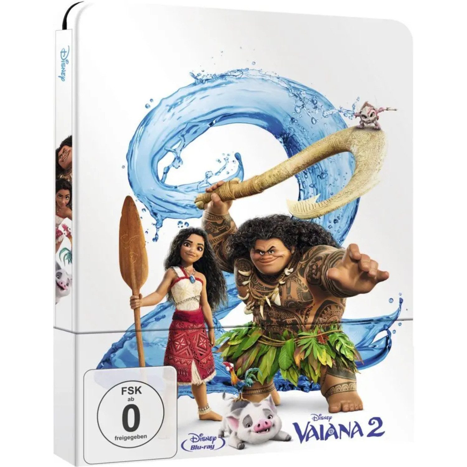 WALT DISNEY Leonine Blu-ray Vaiana 2, 1 Blu-ray (Limited Steelbook)