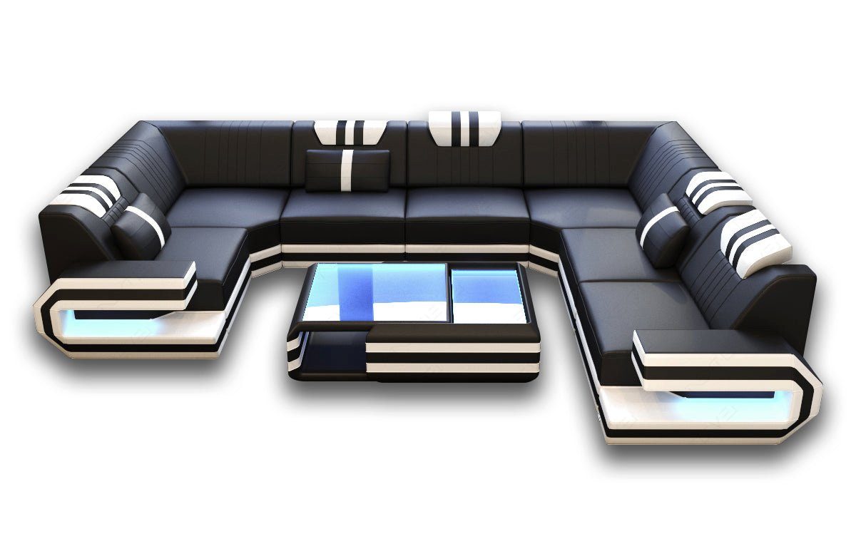 Sofa Dreams Wohnlandschaft Sofa Ledercouch Leder günstig online kaufen