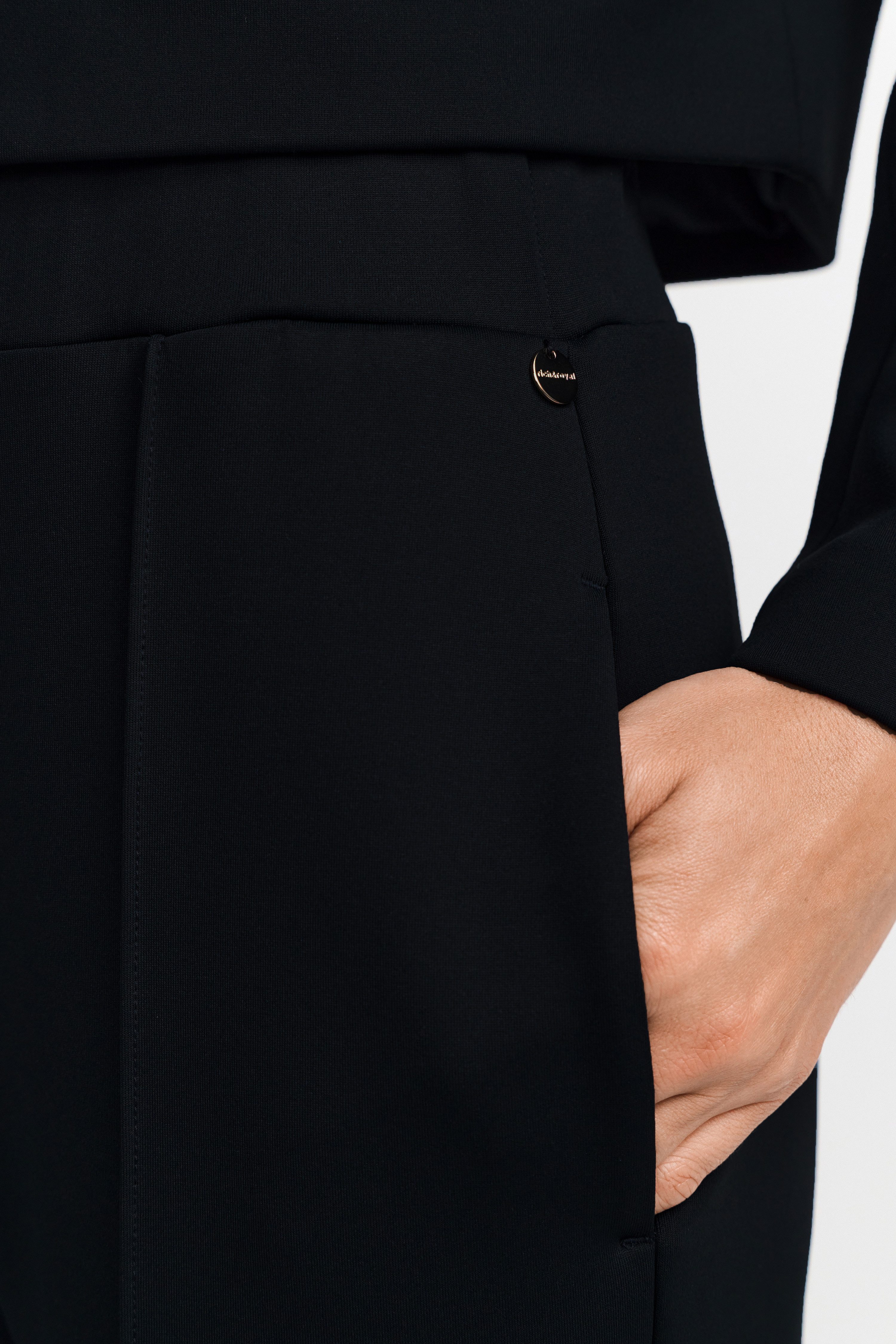 RICHROYAL Bügelfaltenhose Mit elastischem Bund günstig online kaufen