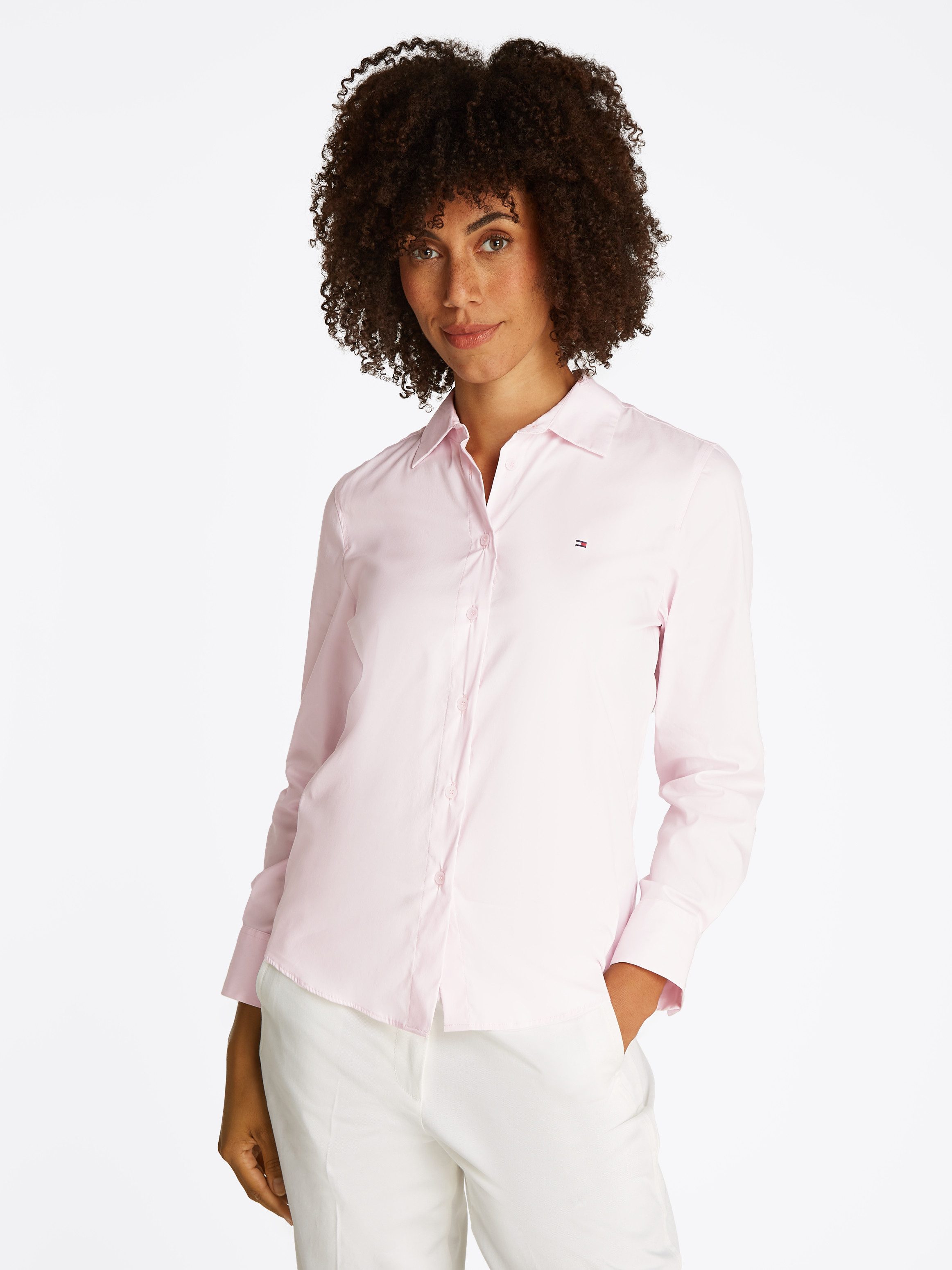 Hemdbluse ESS POPLIN REGULAR SHIRT