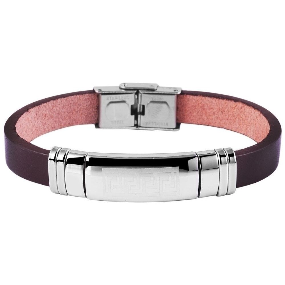 Armband Trajan, silberfarbig, langlebig