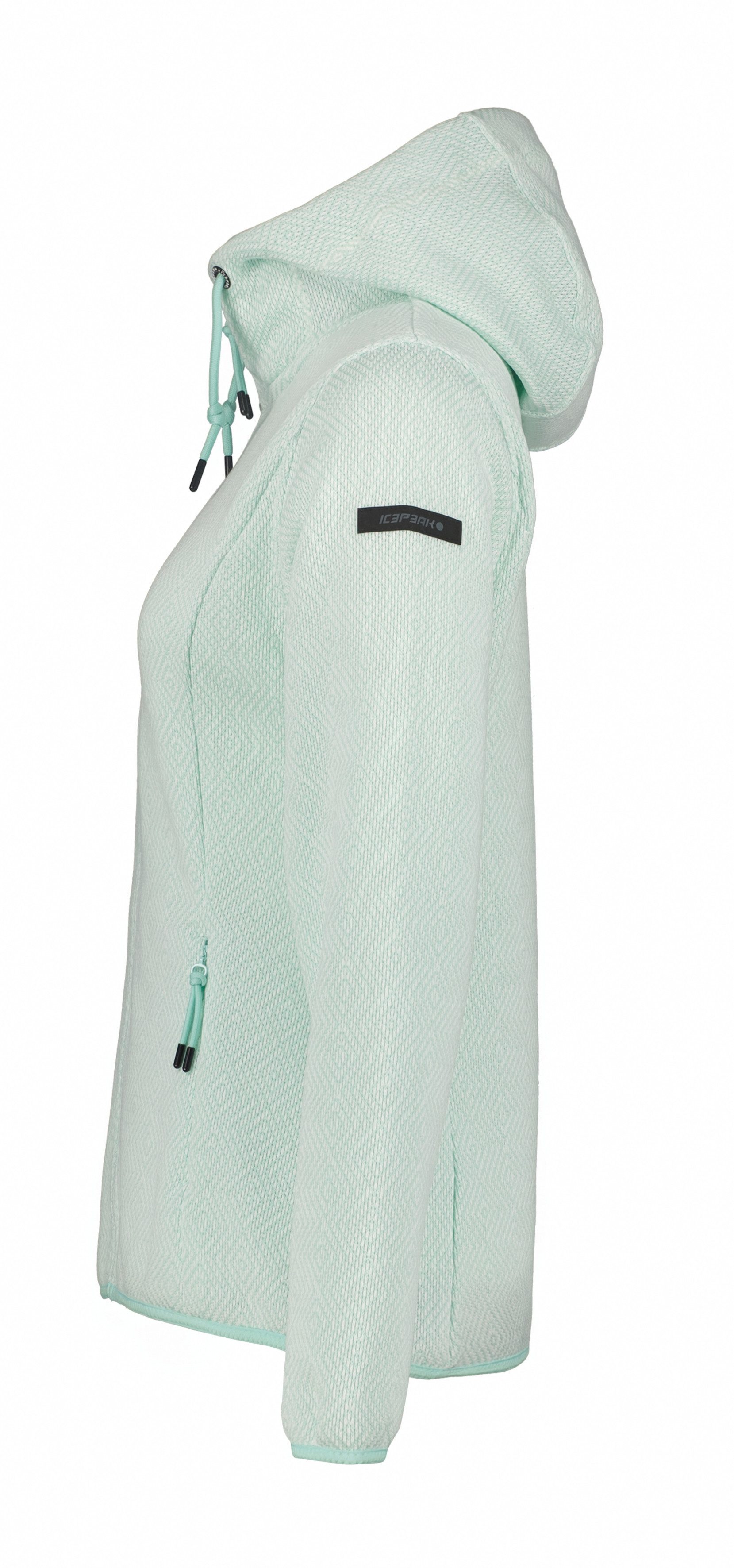 Icepeak Fleecejacke ADRIAN schnell trocknendes Obermaterial aus Polyester – Bild 4 von 5