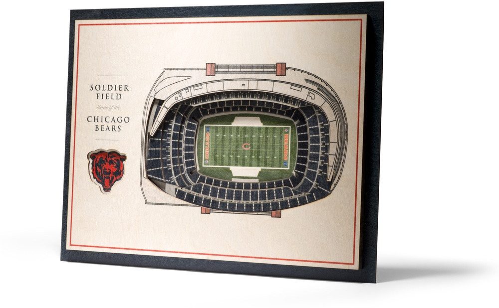 Chicago Bears Dekoobjekt