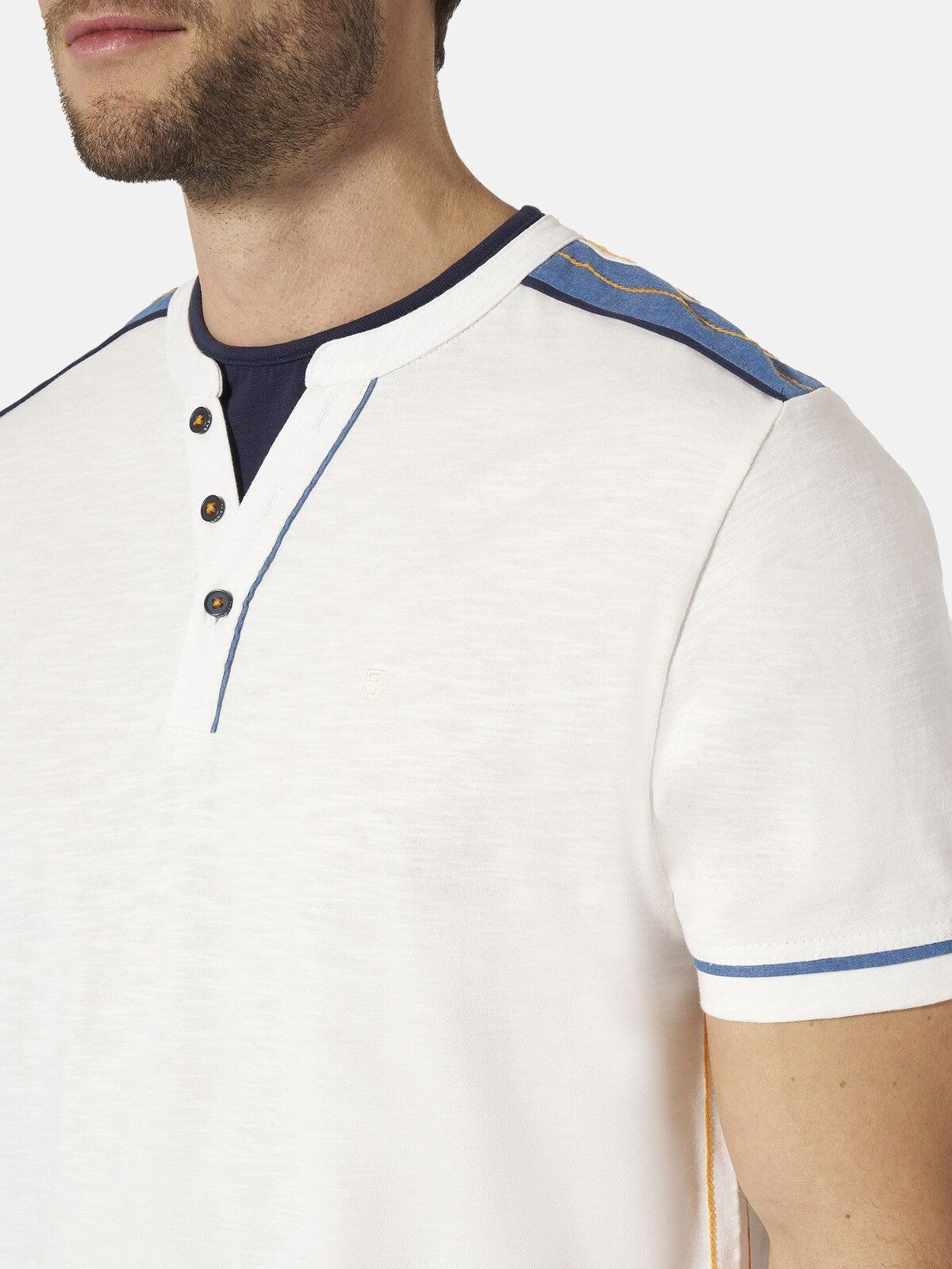 Babista T-Shirt BELGI mit Serafino-Ausschnitt