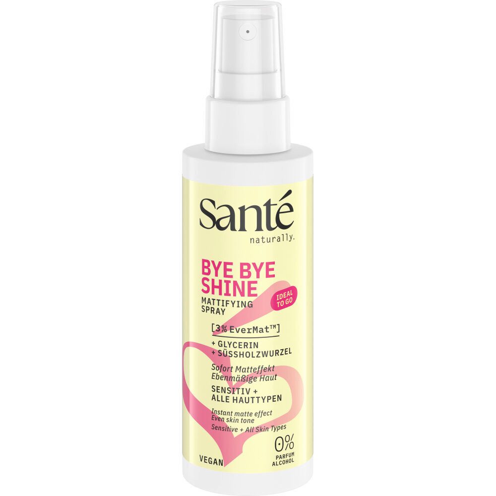 SANTE Gesichtspflege Bye Bye Shine Mattifying Spray, 75 ml