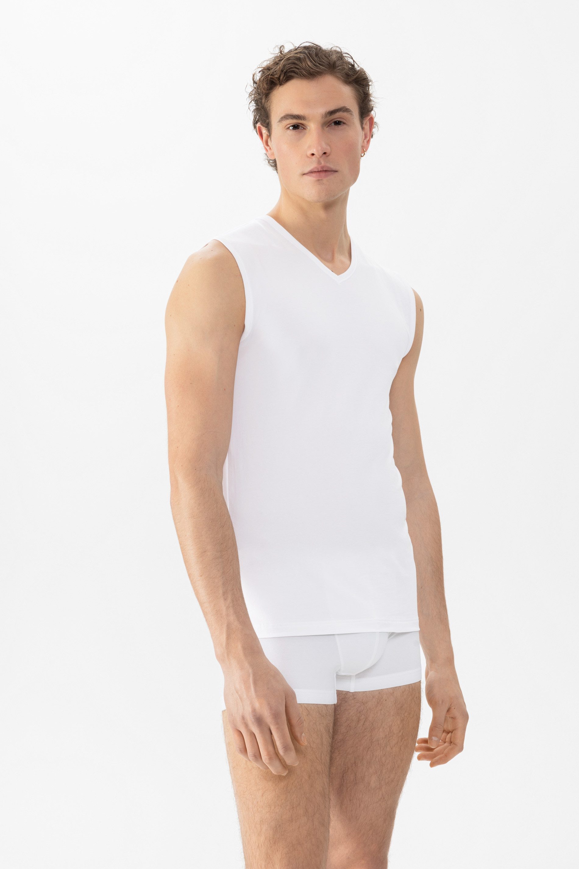 Unterziehshirt Mey Herren Tank Top Serie Dry Cotton Uni