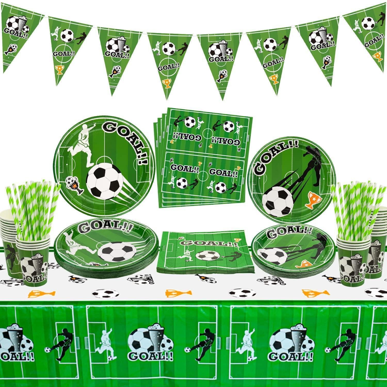 LuxusKollektion Dekokugel Fußball Geburtstag Deko Set (1 St)