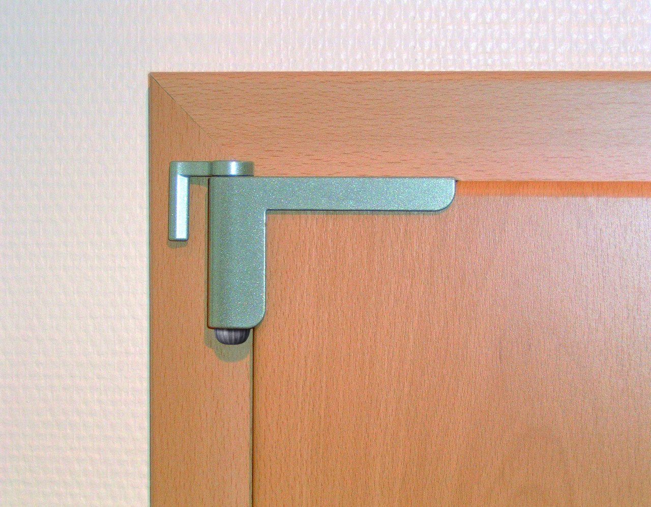 ABUS Türschließer Abus Mini-Türschließer 2603 silber für Türen bis