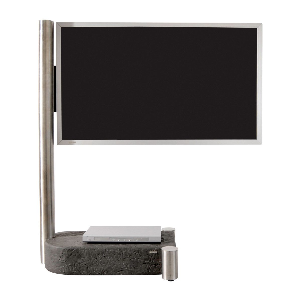 wissmann raumobjekte TV-Ständer Rollbarer Fernsehständer, (bis 65,00 Zoll, Elegante TV-Erhöhung, rollbar, für bis zu 65 Zoll, Made in Germany)