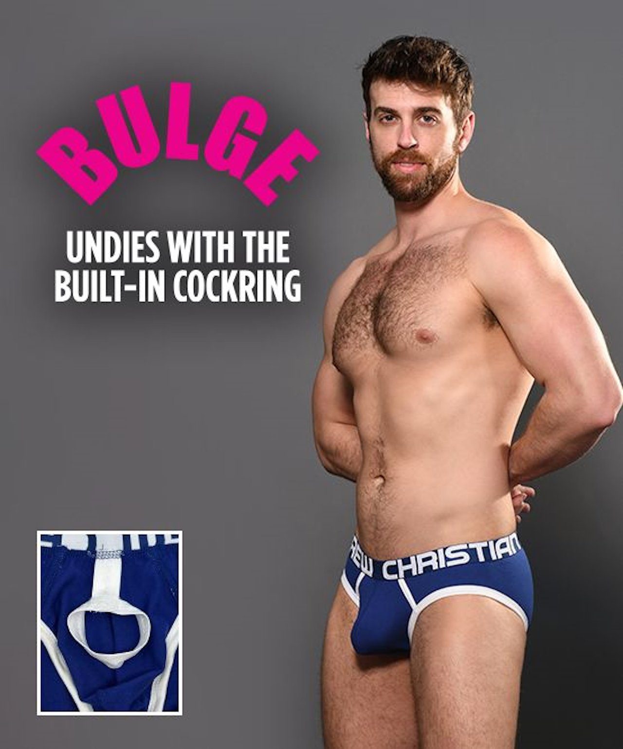 Andrew Christian Slip Bulge C-Ring Brief (1 Stück)