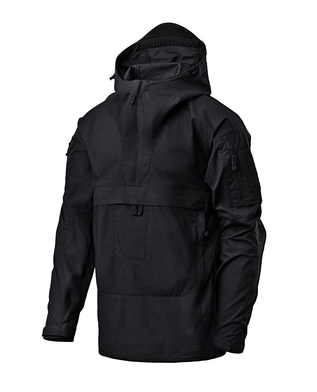 Helikon-Tex Anorak Tracer Anorak Jacket - Polycotton Stretch Ripstop Black