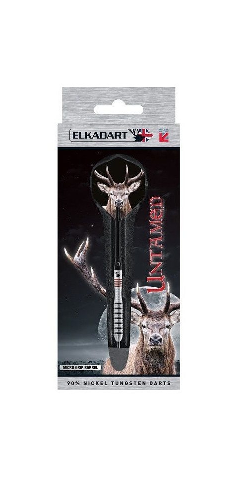 Elkadart Dartpfeil ELKADART Untamed, Steel Dart, 21 Gramm, 90% Tungsten, Komplettsatz